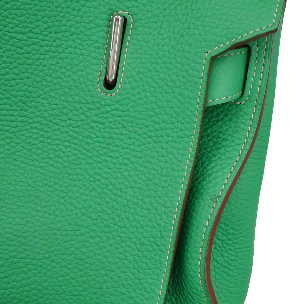 Hermes Mint Tourterelle Taurillon Clemence Jypsiere 34 Verso