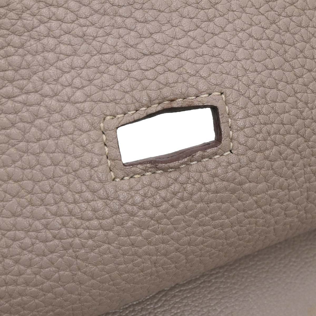 Hermes Mint Tourterelle Taurillon Clemence Jypsiere 34 Verso