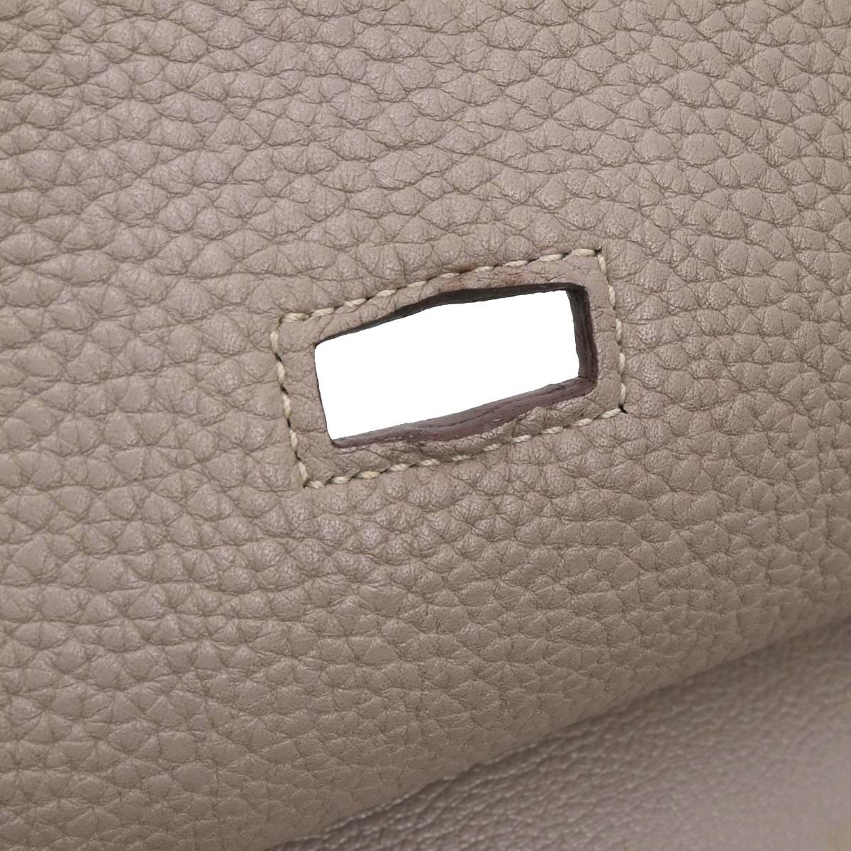 Hermes Mint Tourterelle Taurillon Clemence Jypsiere 34 Verso
