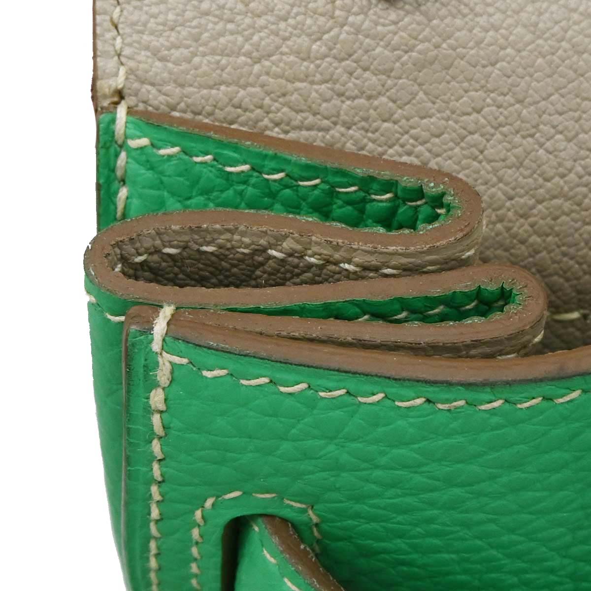 Hermes Mint Tourterelle Taurillon Clemence Jypsiere 34 Verso