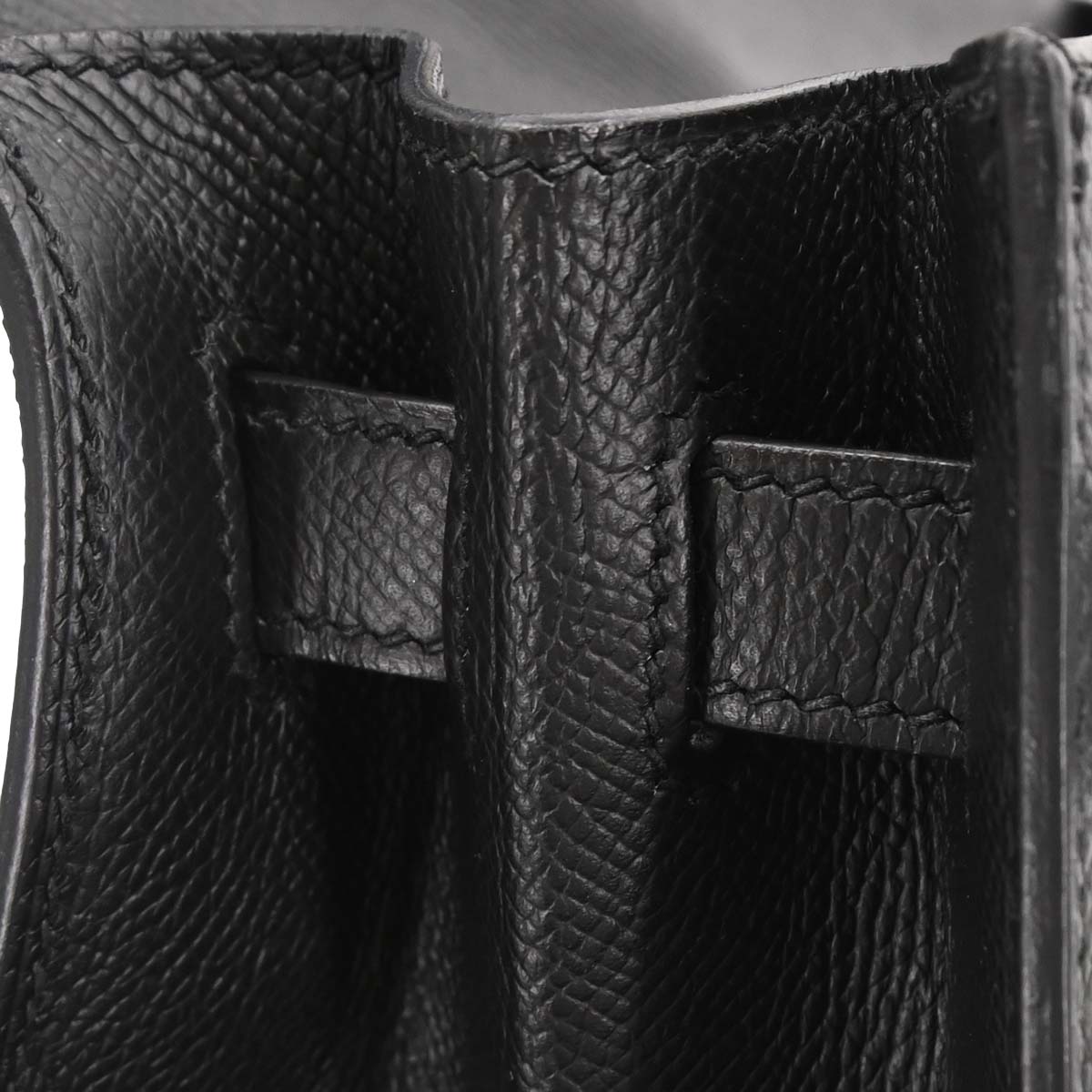 Hermes Black Epsom Kelly 32 Sellier 2way Shoulder Handbag