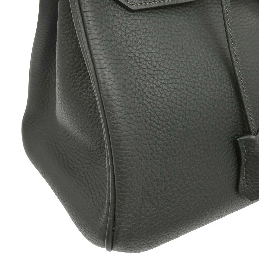 Hermes Vert Fonce Togo Birkin 30 Handbag