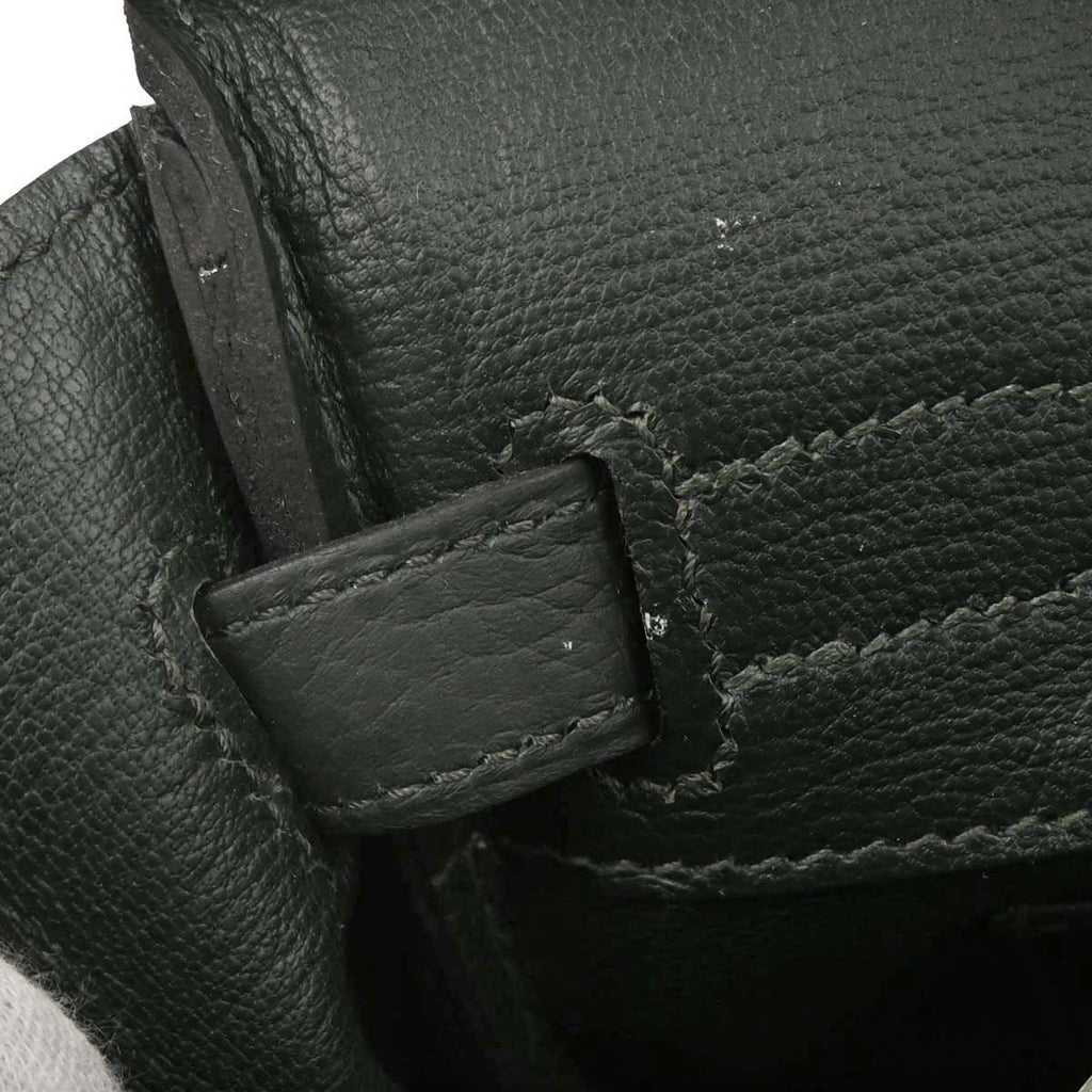 Hermes Vert Fonce Togo Birkin 30 Handbag