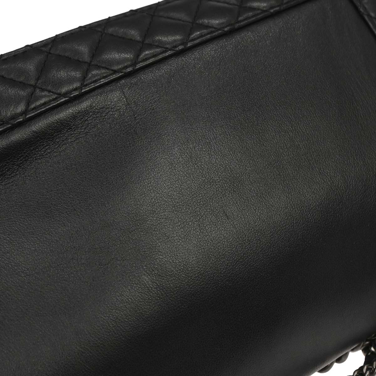 Boy Reverso Chanel Black Lambskin Medium Shoulder Bag