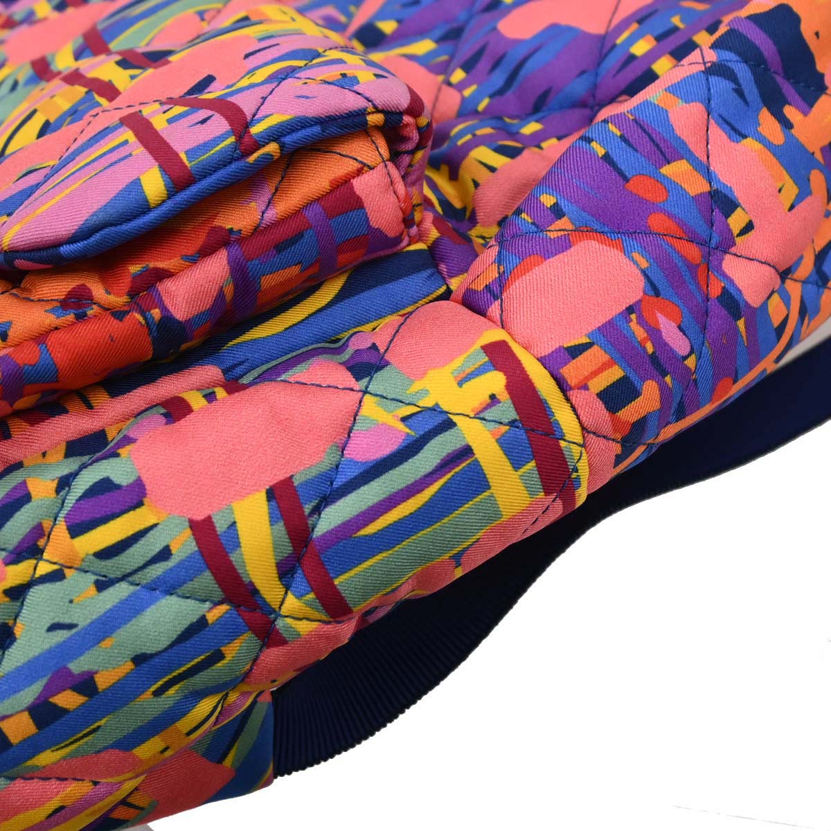 Chanel Pink Nylon Backpack