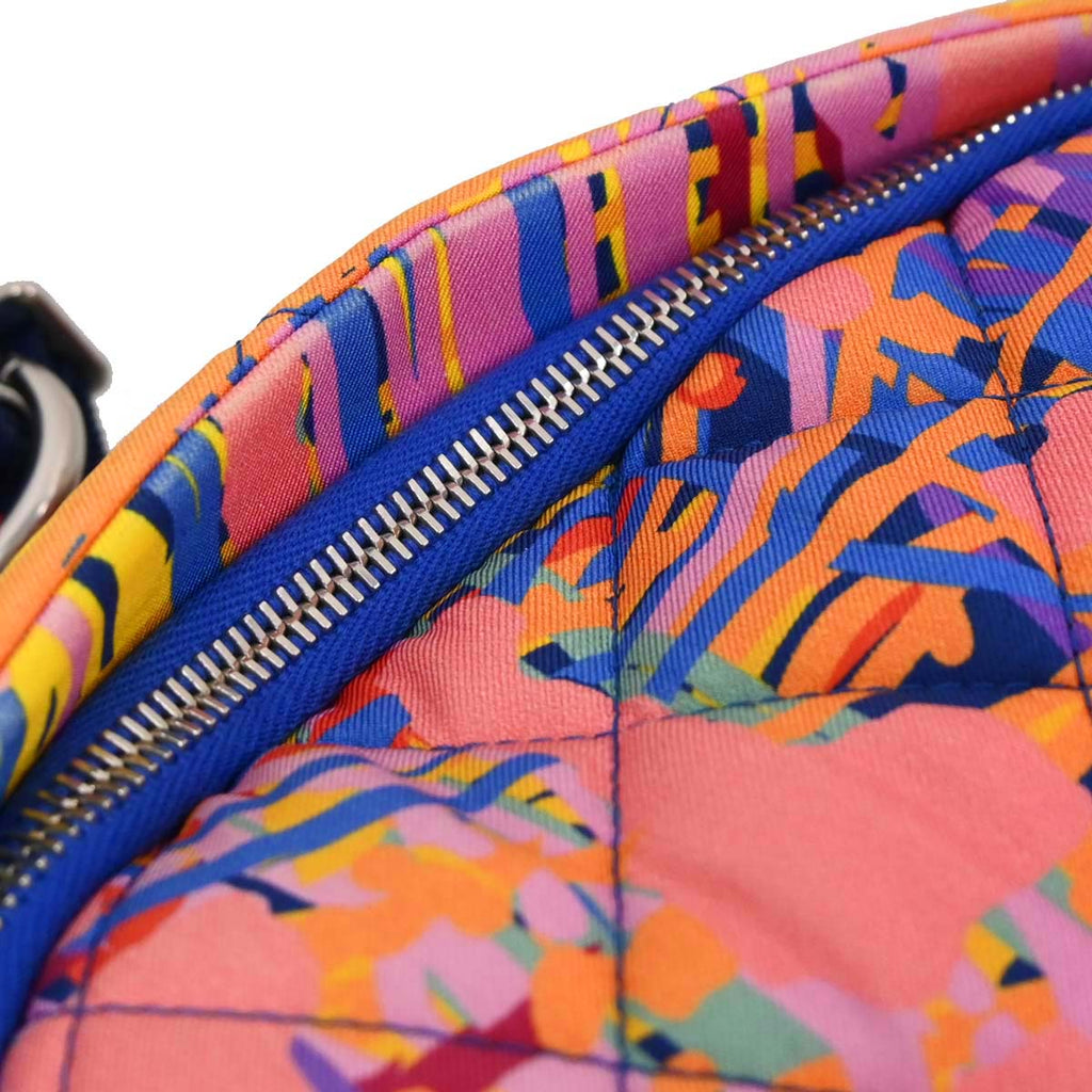 Chanel Pink Nylon Backpack