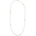 Chanel Chain Necklace Gold Costume Pearl 12C