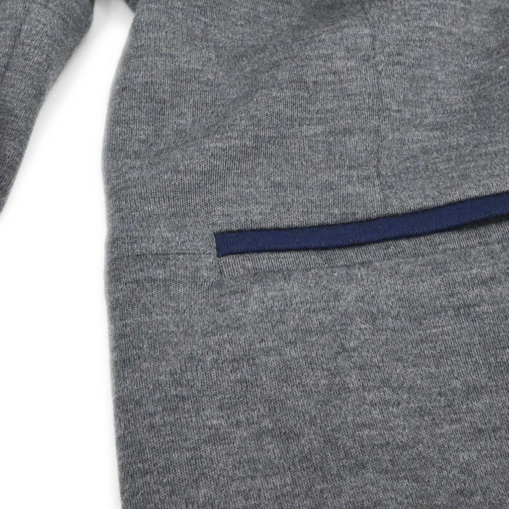 Chanel 2010 Single Breasted Jacket Gray #44