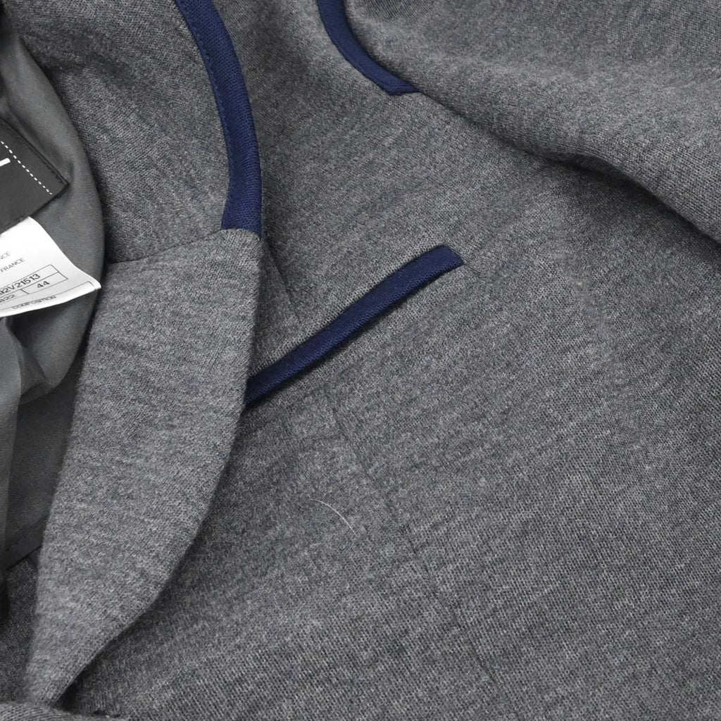 Chanel 2010 Single Breasted Jacket Gray #44