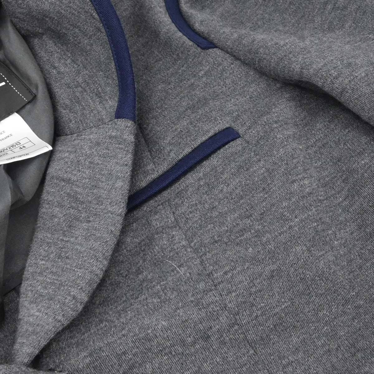 Chanel 2010 Single Breasted Jacket Gray #44