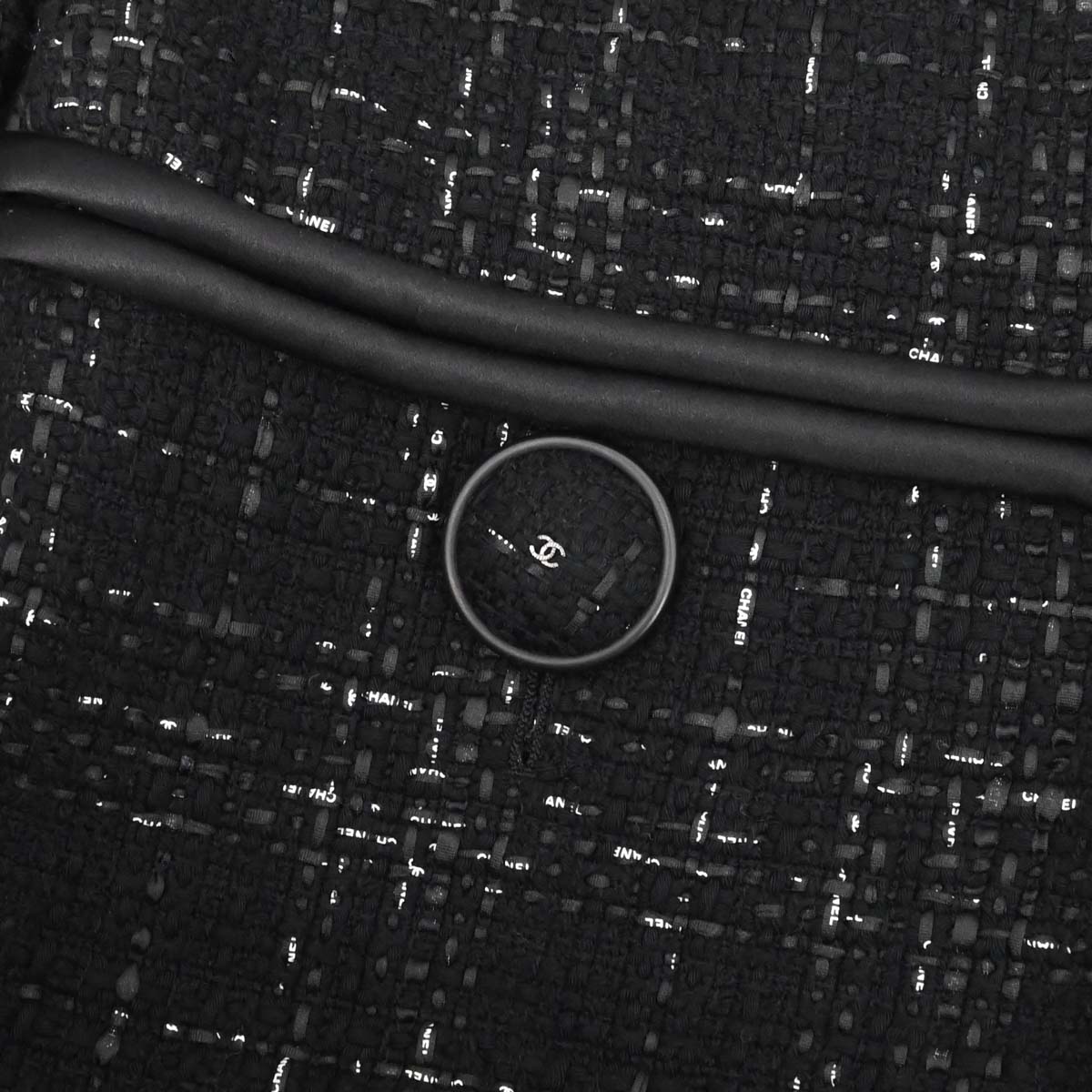 Chanel 2015-2016 Collarless Jacket Black #38