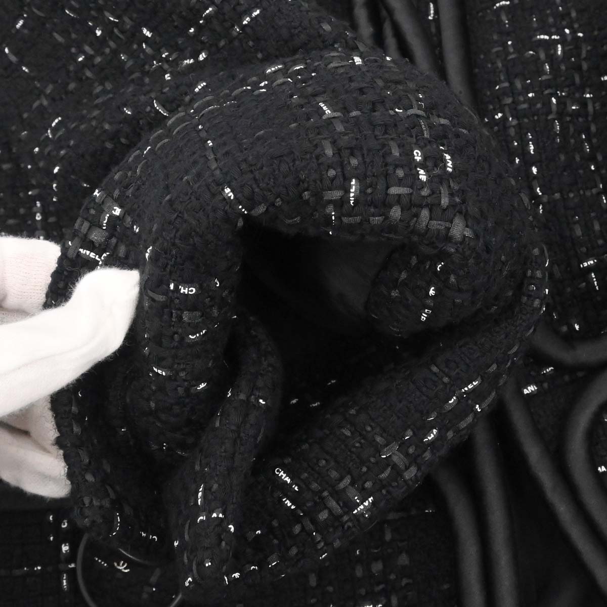 Chanel 2015-2016 Collarless Jacket Black #38