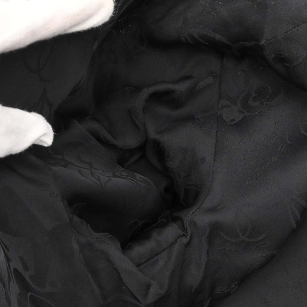 Chanel 2015-2016 Collarless Jacket Black #38