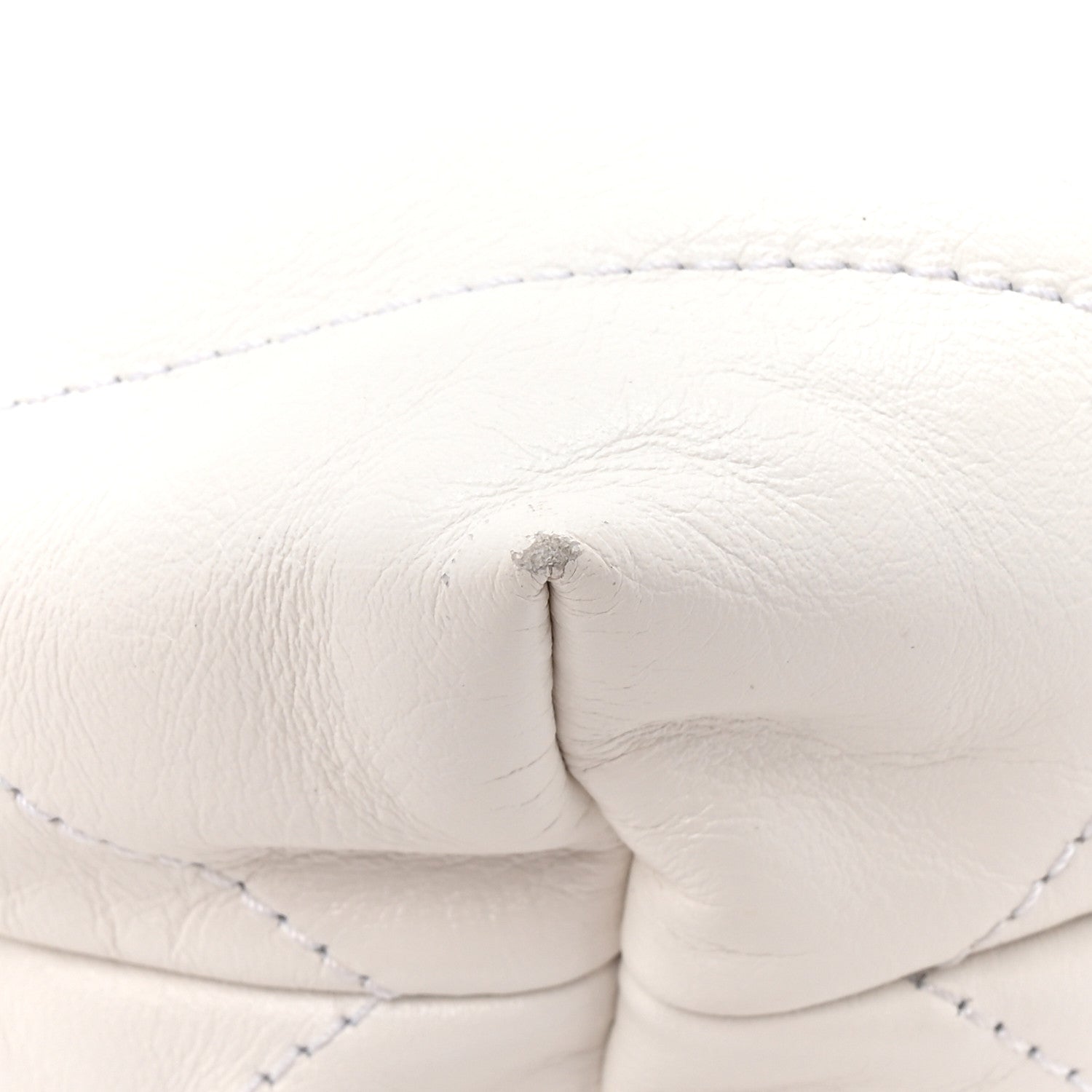 Chanel Shiny Calfskin Quilted Small Chanel 22 White