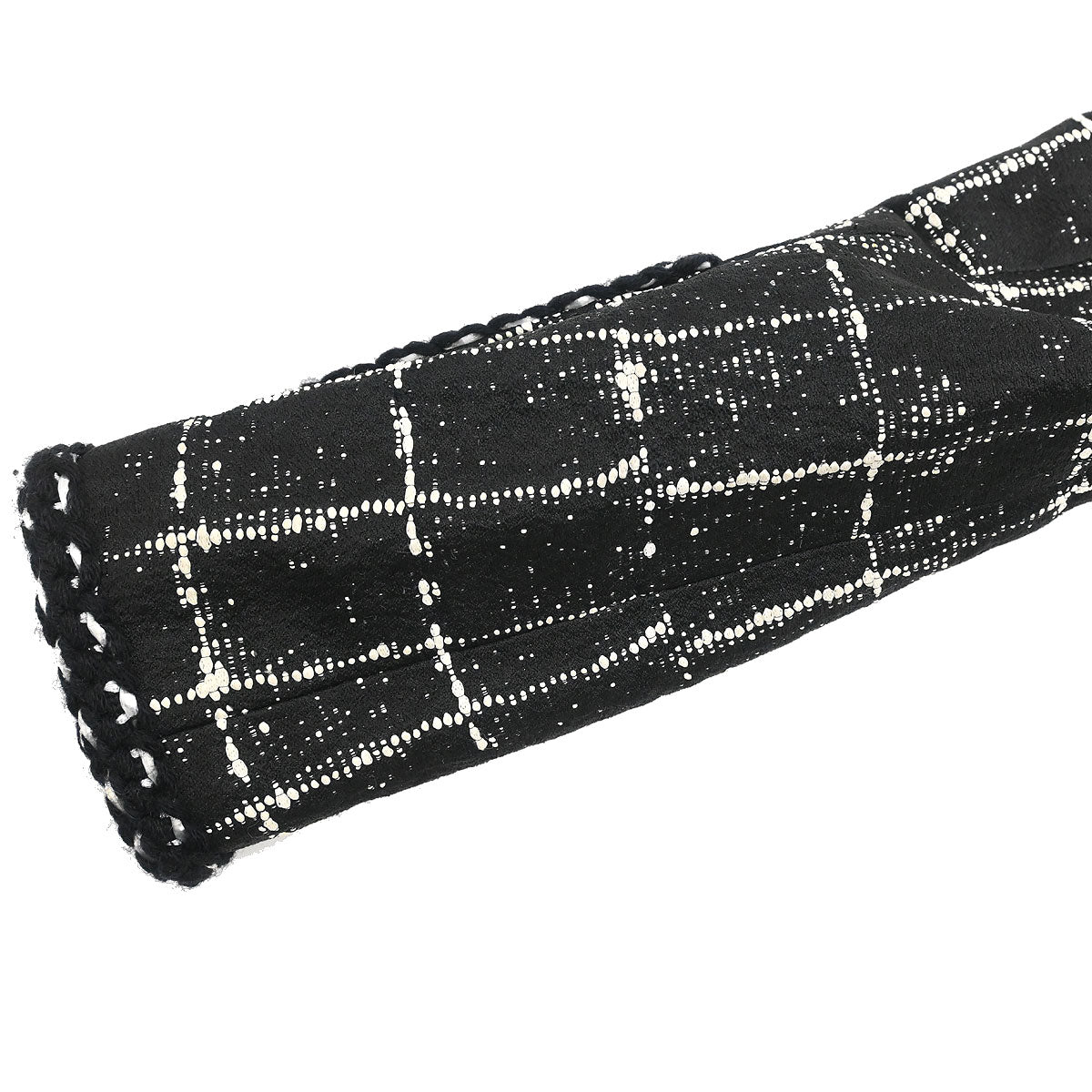 Chanel 2014 Setup Suit Jacket Skirt Tweed Black #36 #38