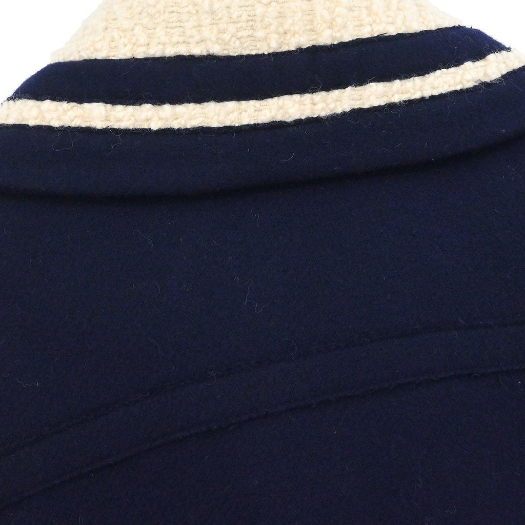 Chanel 2011-2012 Zip Up Sleeveless Jacket Vest Navy #38