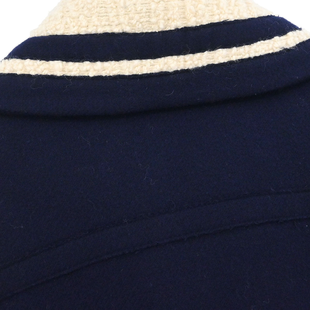 Chanel 2011-2012 Zip Up Sleeveless Jacket Vest Navy #38