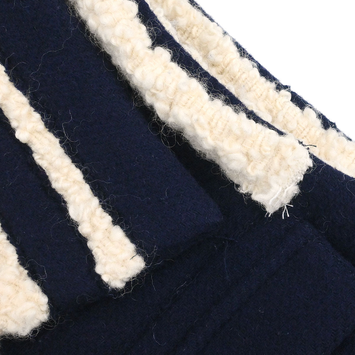 Chanel 2011-2012 Zip Up Sleeveless Jacket Vest Navy #38