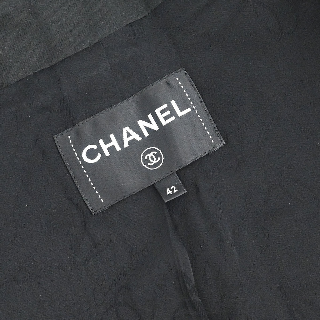 Chanel 2018 Single Breasted Jacket Black #42