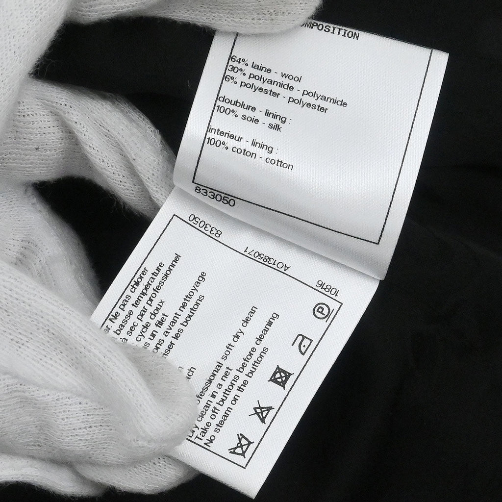 Chanel 2018 Single Breasted Jacket Black #42