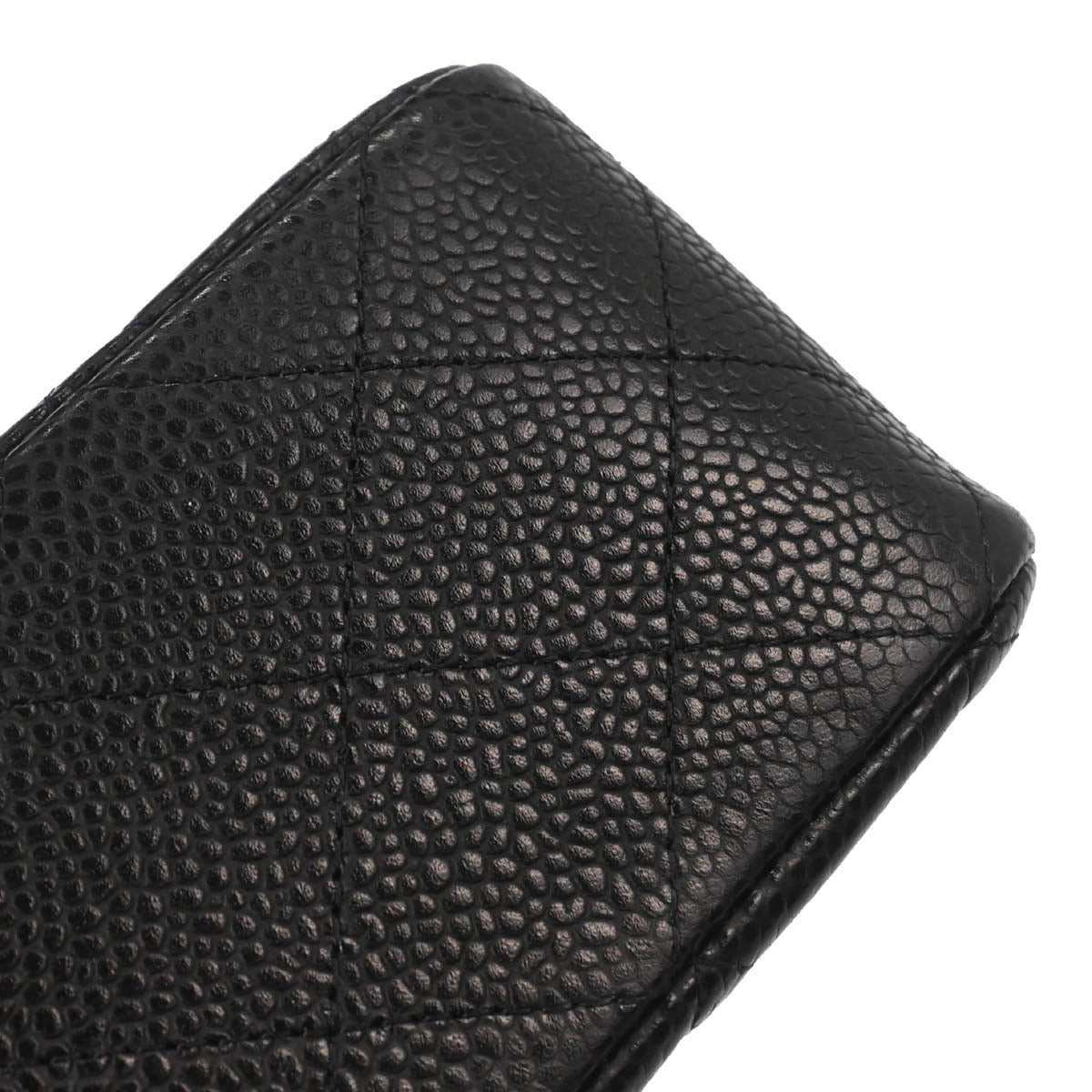Chanel Black Caviar Medium Classic Double Flap Shoulder Bag