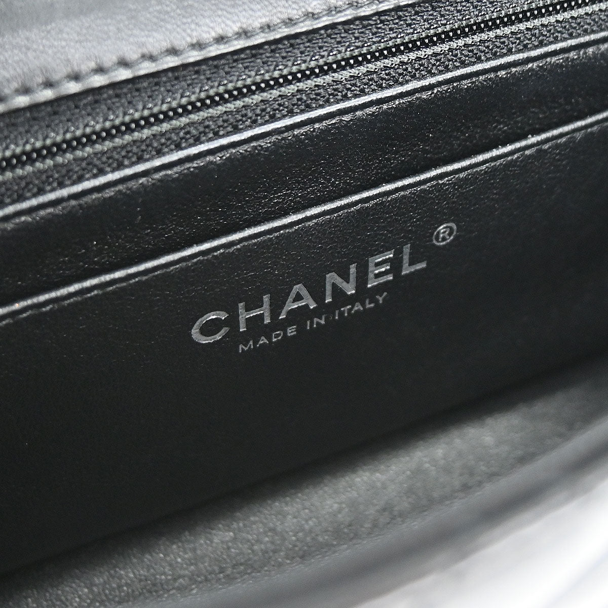 Chanel 2014 Black Lambskin Valentine Charm Flap Shoulder Bag