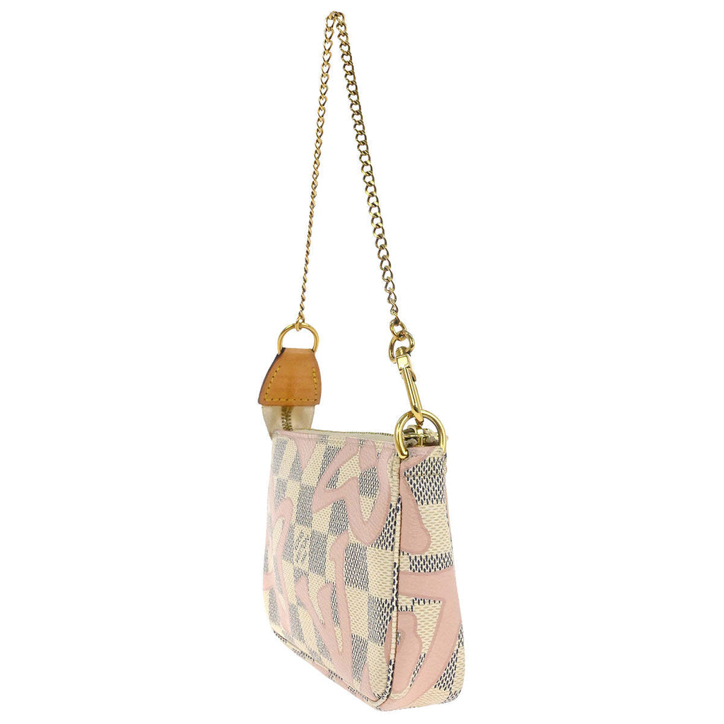 Louis Vuitton Damier Azur Tahiti Mini Pochette Accessoires N60051
