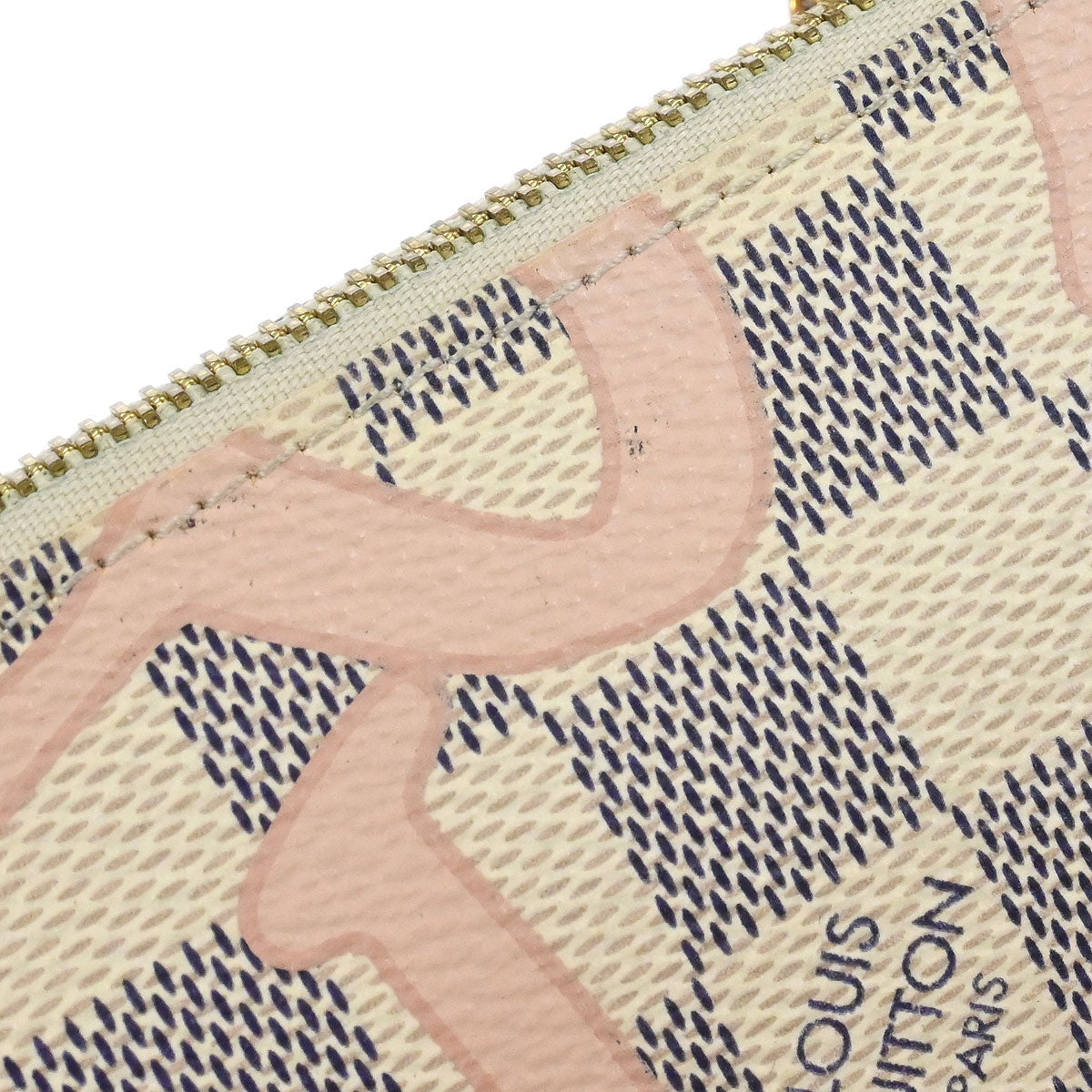 Louis Vuitton Damier Azur Tahiti Mini Pochette Accessoires N60051