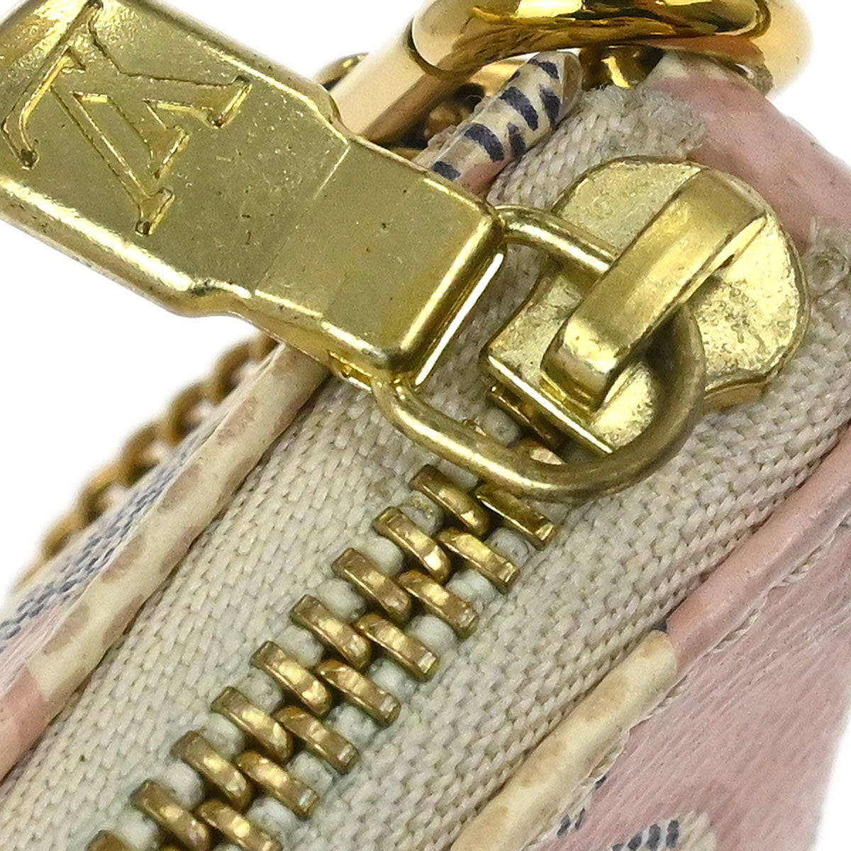 Louis Vuitton Damier Azur Tahiti Mini Pochette Accessoires N60051