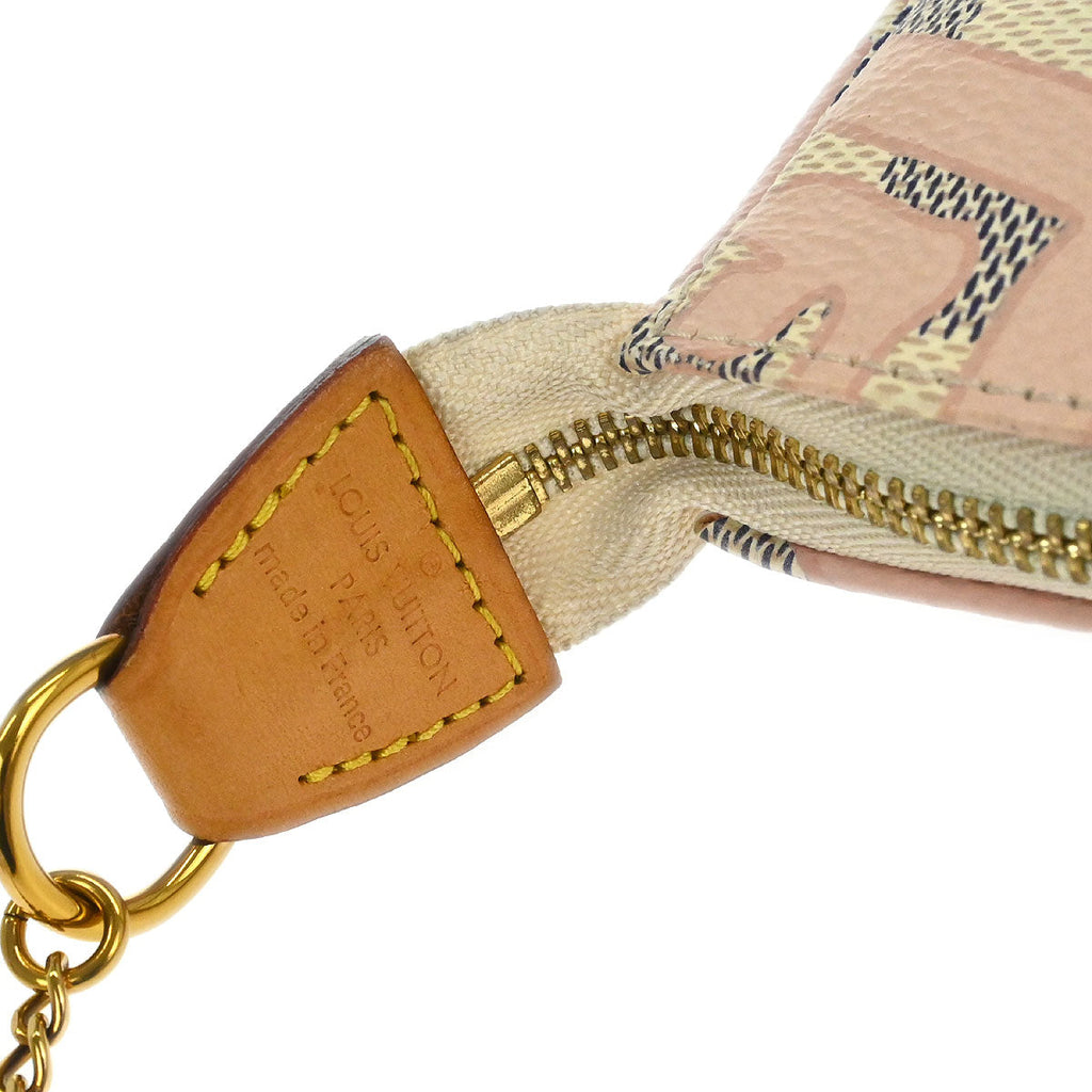 Louis Vuitton Damier Azur Tahiti Mini Pochette Accessoires N60051