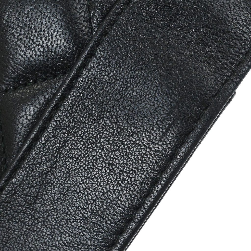 Chanel Black Calfskin Wallet