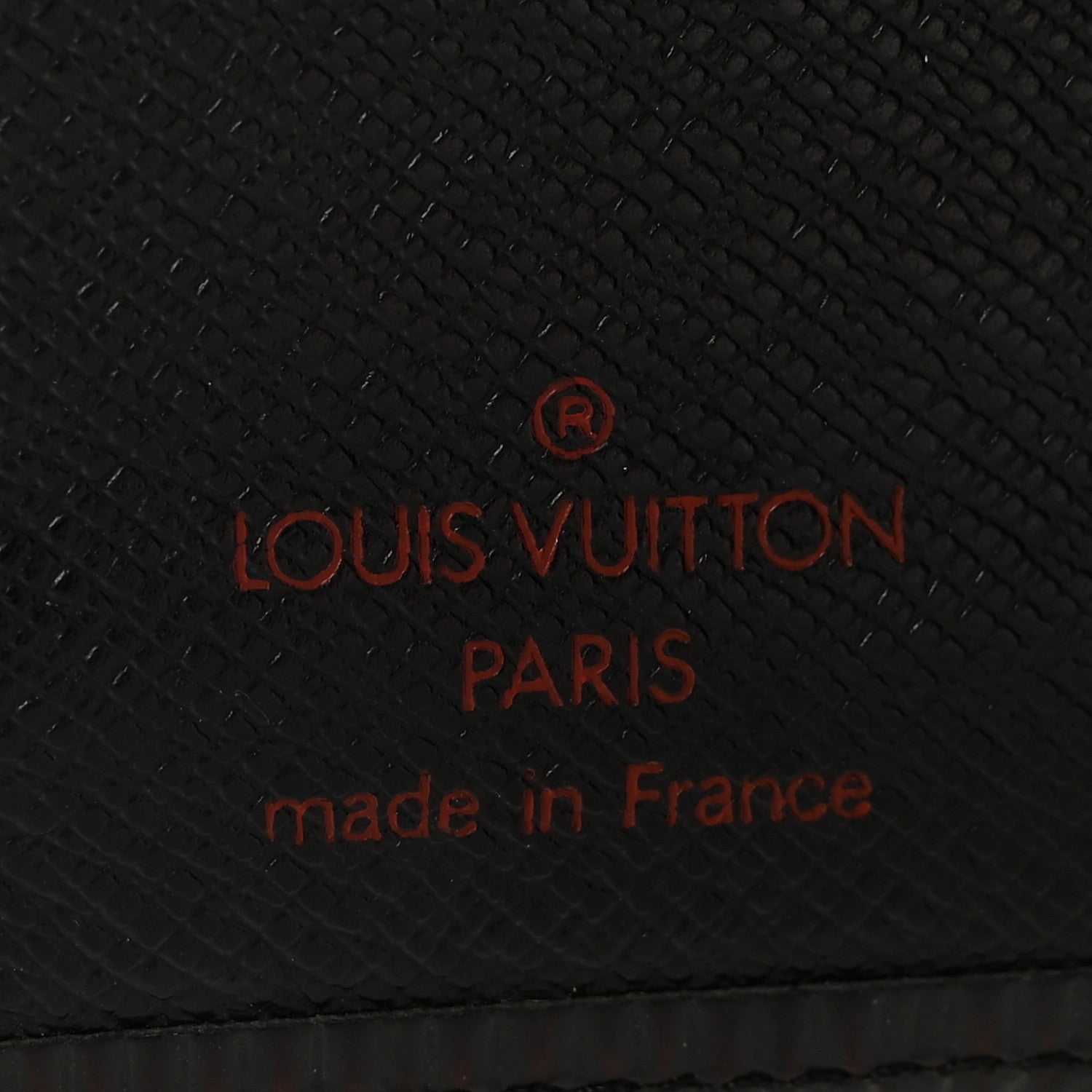 Louis Vuitton Epi Viennois Continental French Purse Wallet Black