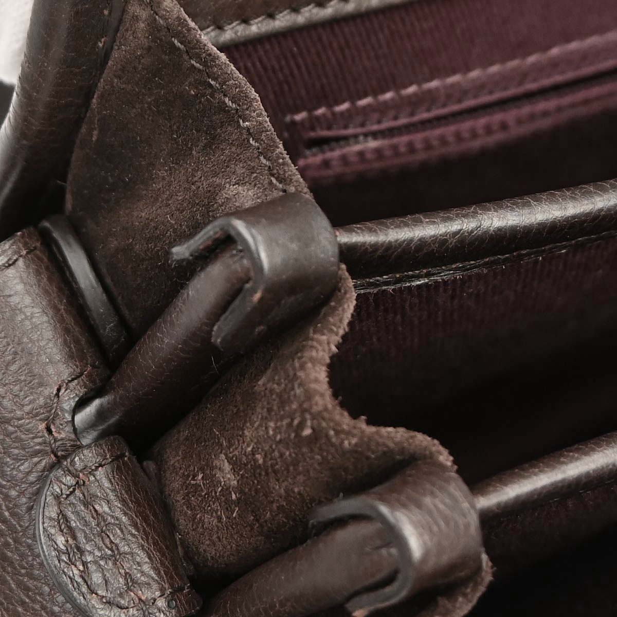 Chanel 2014 Brown Calfskin Pony Hair Paris-Dallas Saddle Shoulder Bag