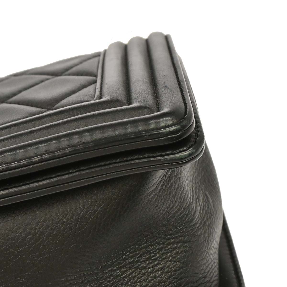 Boy Chanel Black Lambskin Medium Shoulder Bag