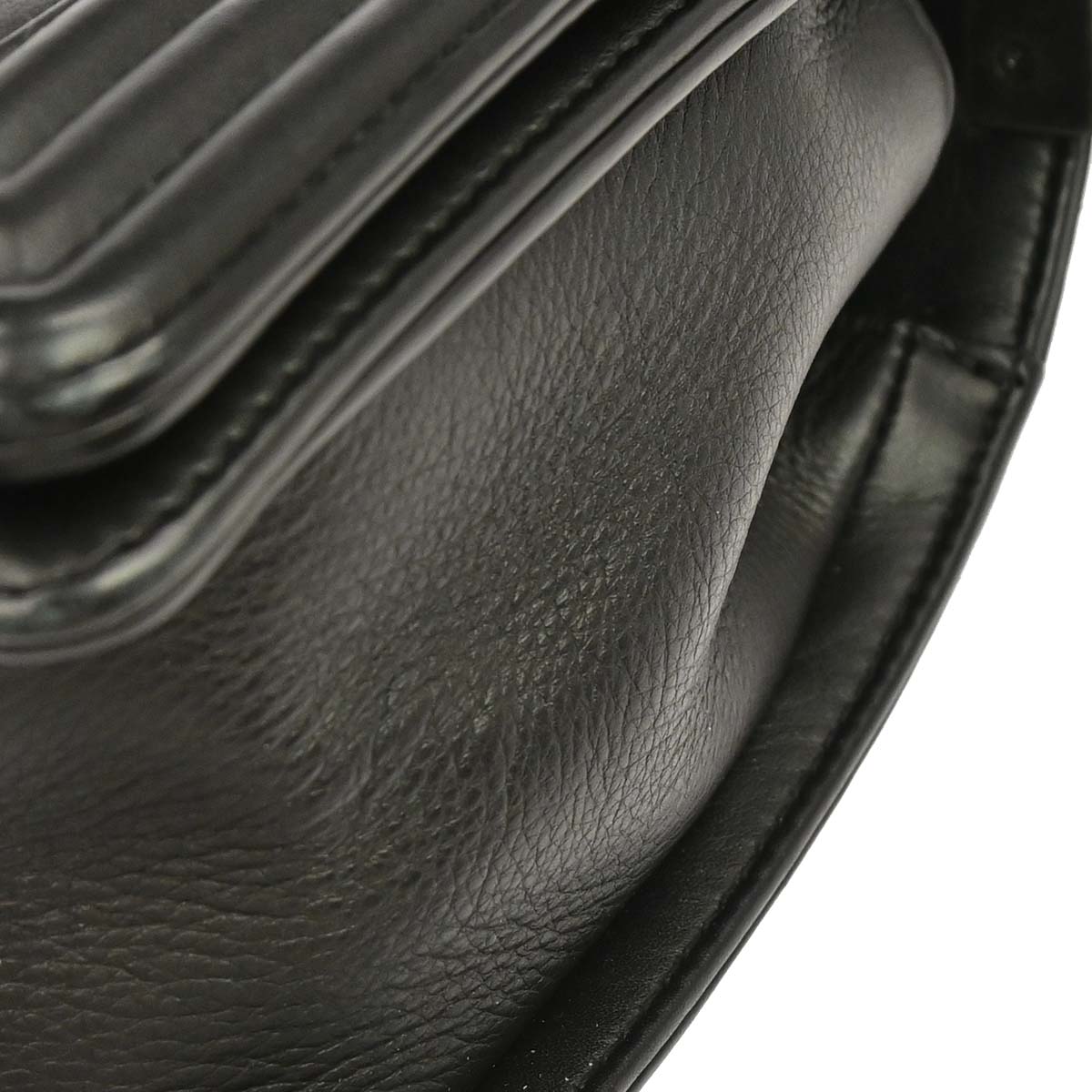 Boy Chanel Black Lambskin Medium Shoulder Bag