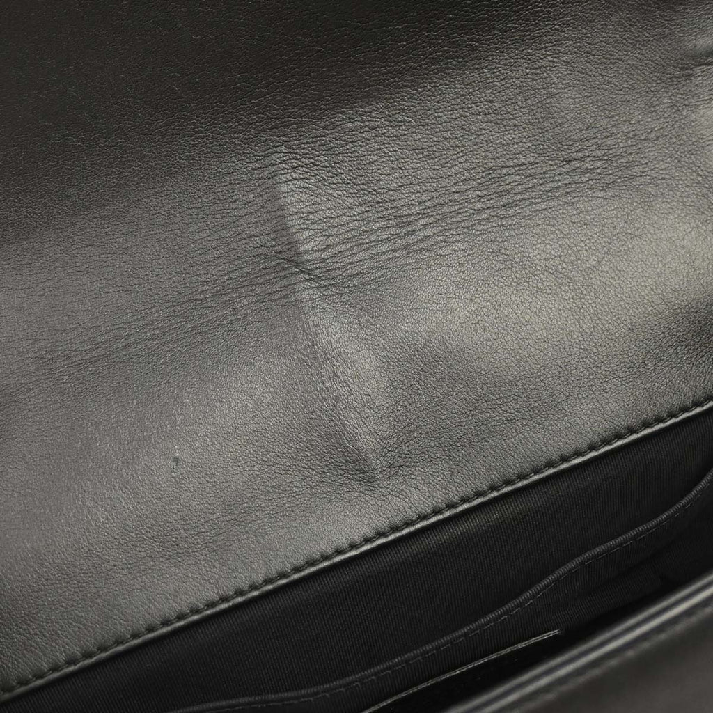 Boy Chanel Black Lambskin Medium Shoulder Bag