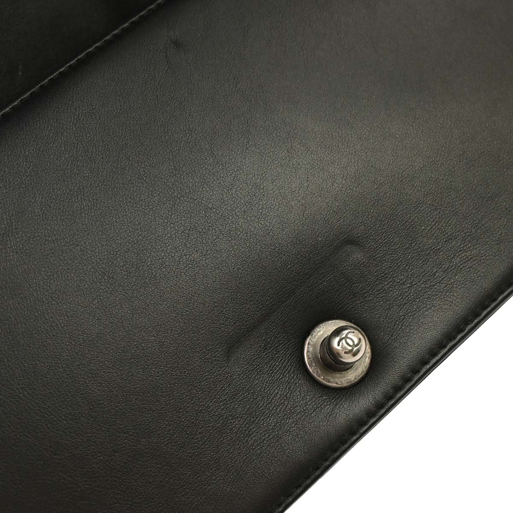 Boy Chanel Black Lambskin Medium Shoulder Bag