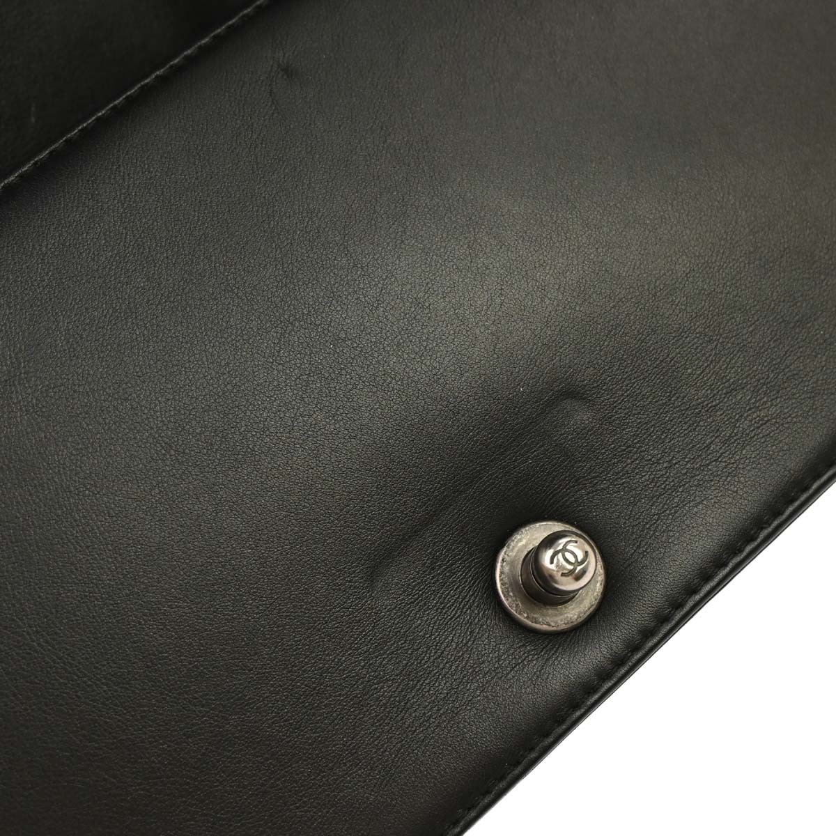 Boy Chanel Black Lambskin Medium Shoulder Bag
