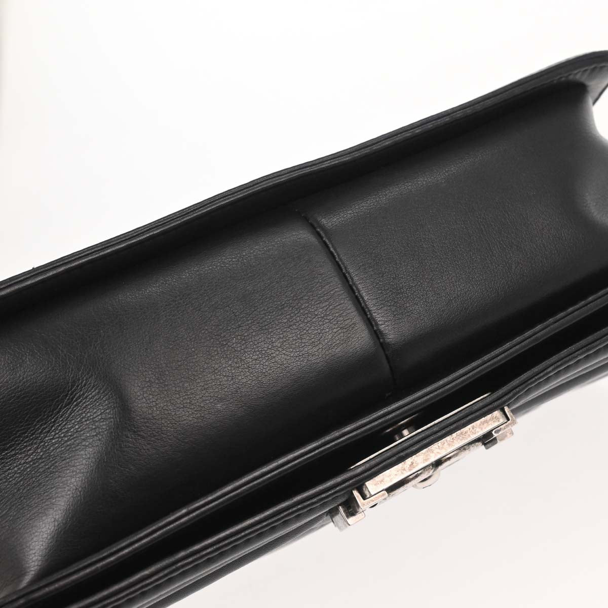 Boy Chanel 2014 Black Lambskin Medium Shoulder Bag