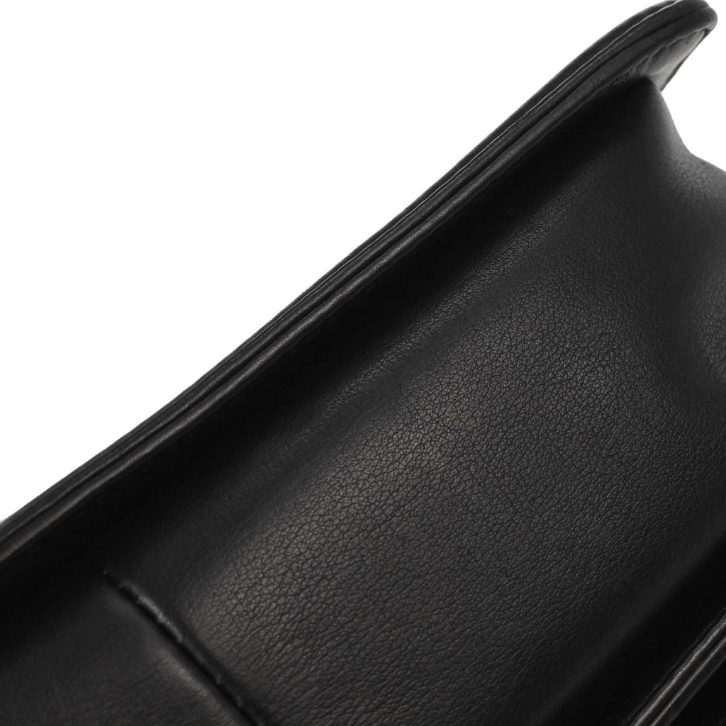 Boy Chanel 2014 Black Lambskin Medium Shoulder Bag