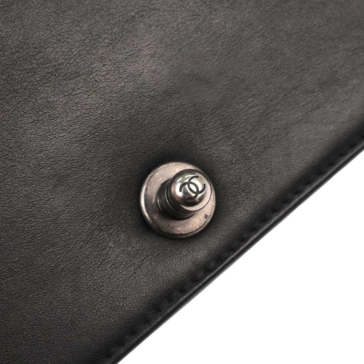 Boy Chanel 2014 Black Lambskin Medium Shoulder Bag