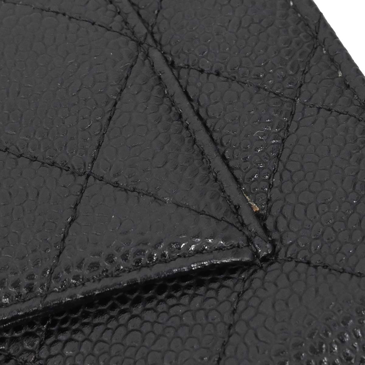 Chanel 2015-2016 Black Caviar Skin Classic WOC Wallet on Chain Bag