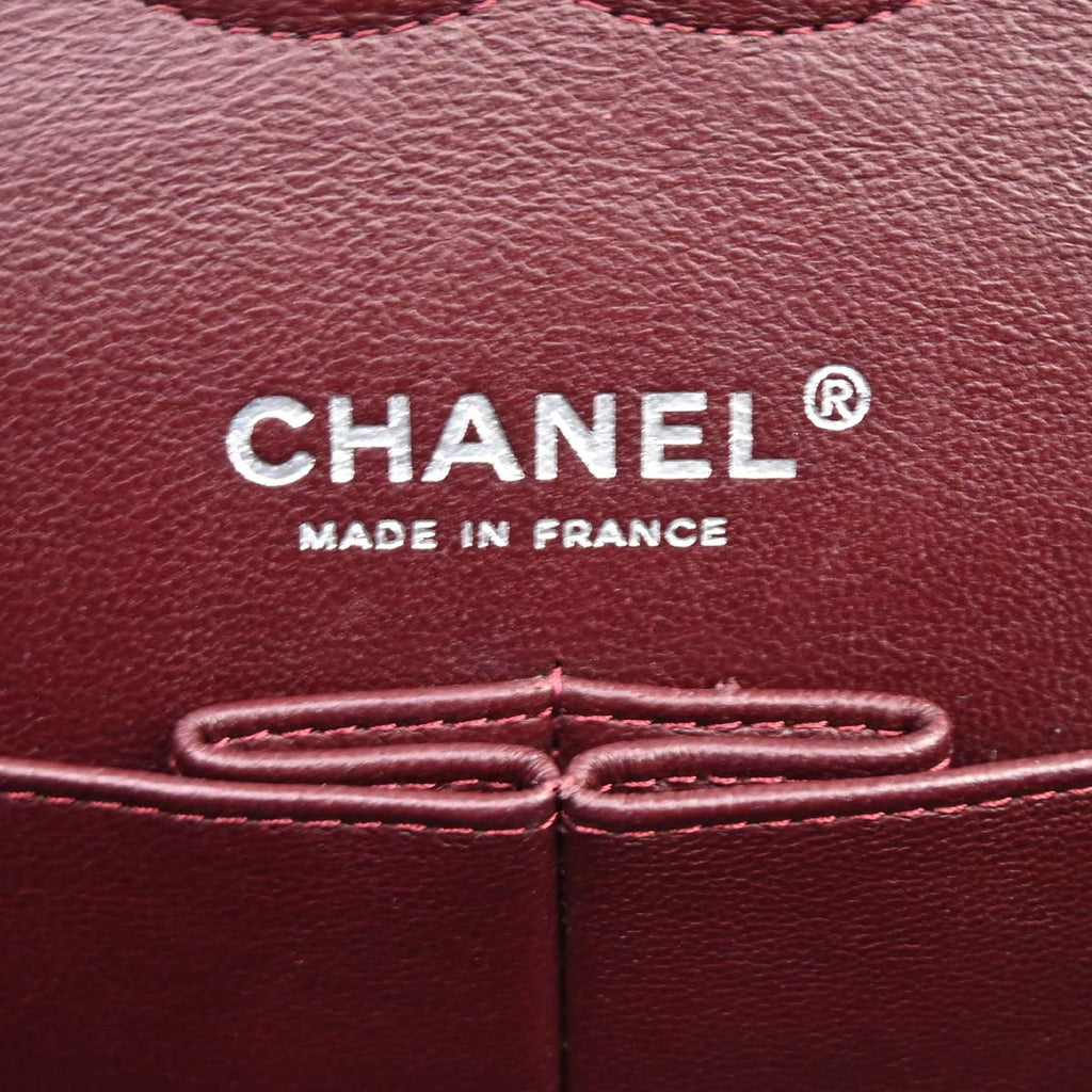 Chanel 2012 Black Caviar Medium Classic Double Flap Shoulder Bag