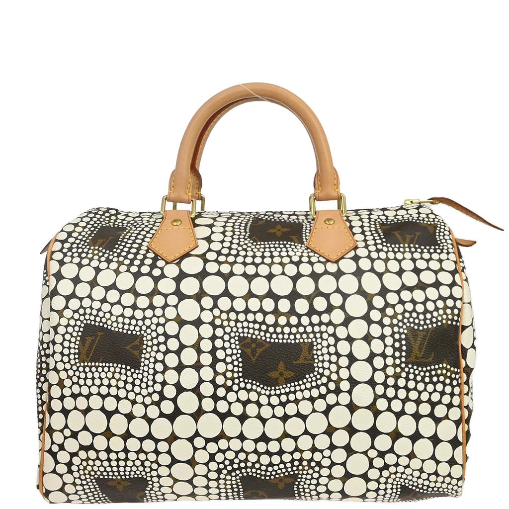 Louis Vuitton 2012 White Monogram Town Speedy 30 Handbag M40690
