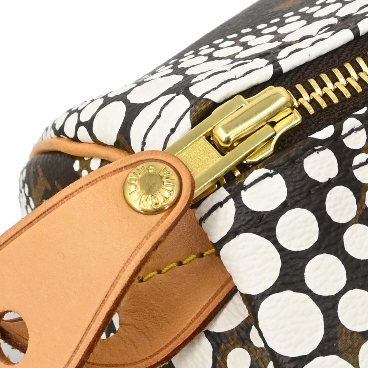 Louis Vuitton 2012 White Monogram Town Speedy 30 Handbag M40690