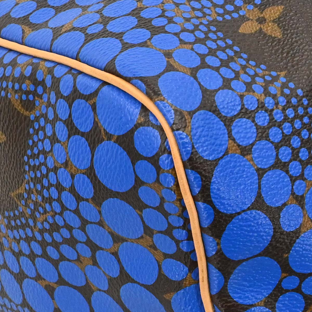 Louis Vuitton 2012 Blue Monogram Town Speedy 30 Handbag M40691