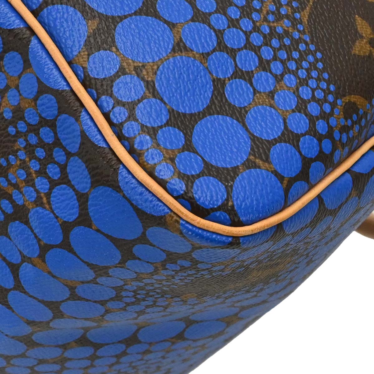 Louis Vuitton 2012 Blue Monogram Town Speedy 30 Handbag M40691