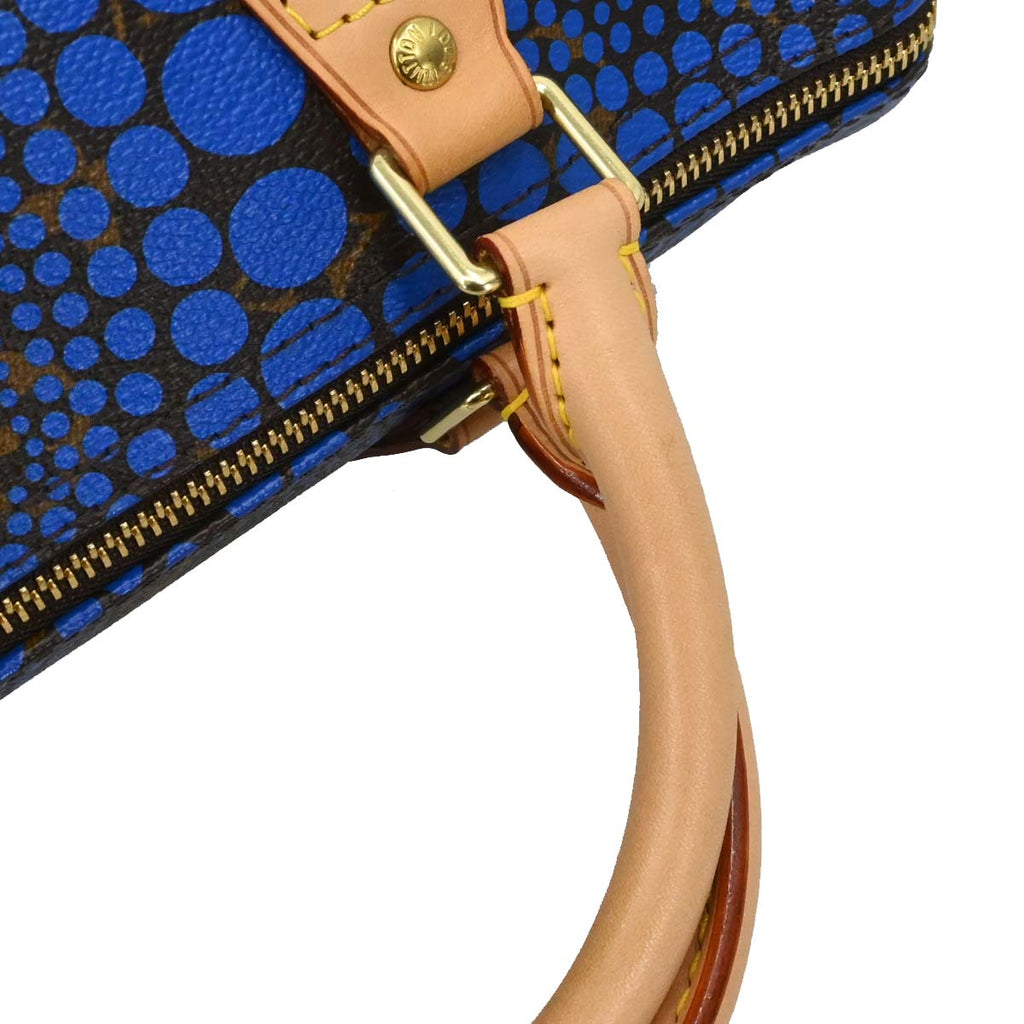 Louis Vuitton 2012 Blue Monogram Town Speedy 30 Handbag M40691