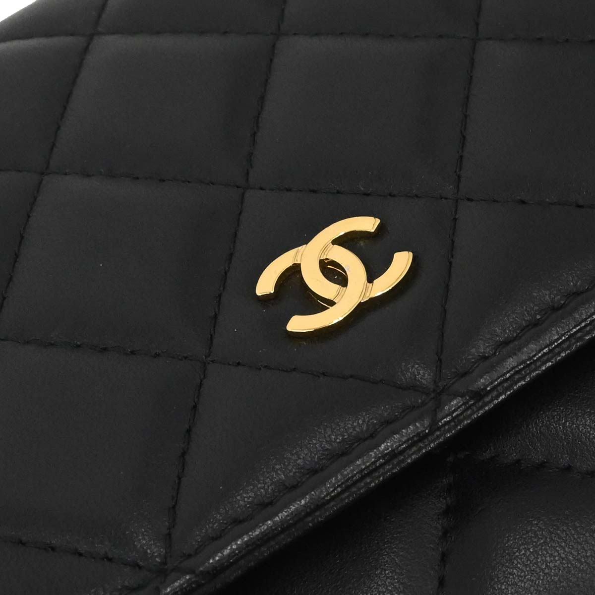 Chanel 2019 Black Lambskin Classic WOC Wallet on Chain Bag