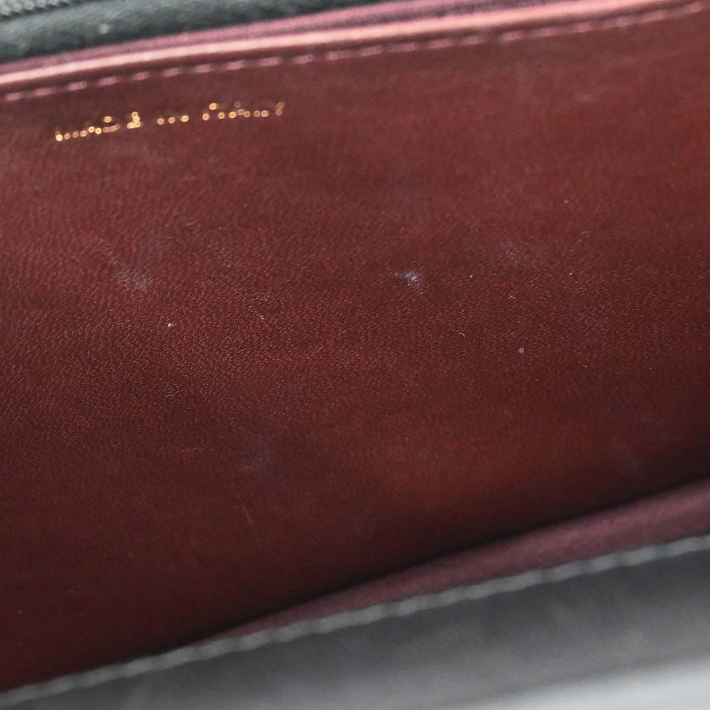Chanel 2019 Black Lambskin Classic WOC Wallet on Chain Bag